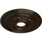 Ekena Millwork Orleans Ceiling Medallion (Fits Canopies up to 4 5/8"), 17 5/8"OD X 3 5/8"ID X 1 7/8"P, Bronze CM17OLBZS - alternate 3